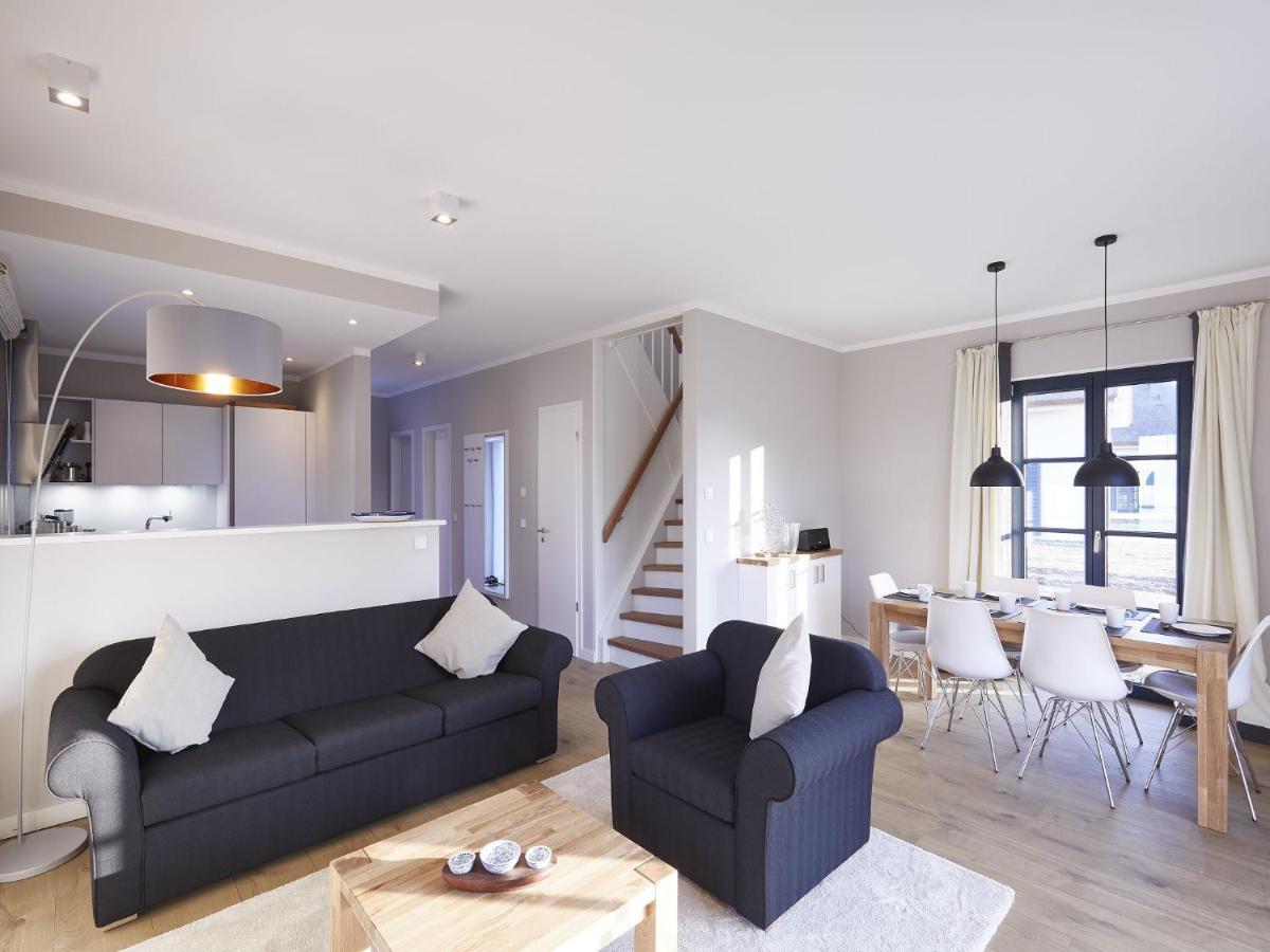 Reetland Am Meer - Premium Reetdachvilla Mit 3 Schlafzimmern, Sauna Und Kamin F07 Dranske Zewnętrze zdjęcie